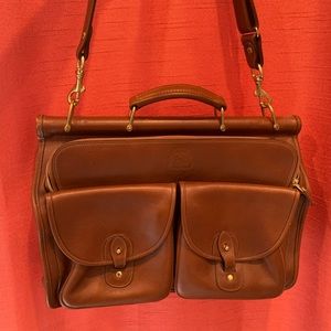 Ghurka No.147 Garrison Chestnut Leather Bag